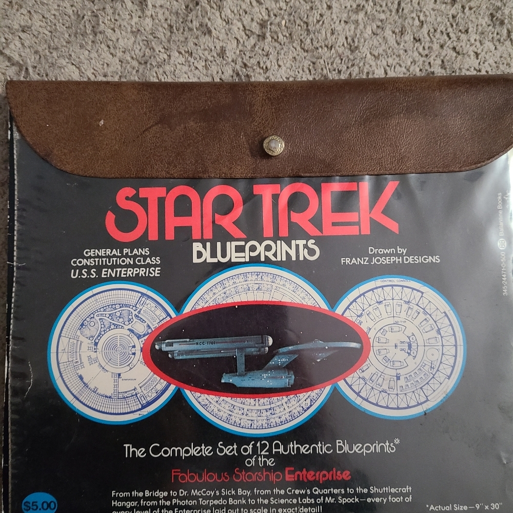 Vintage Star Trek Blueprints
